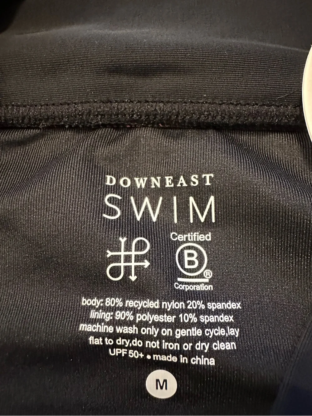Downeast Tropical Punch High Dive High Rise Bottom, Size Medium.